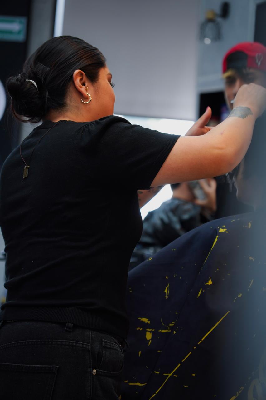 Trabajo de barbería